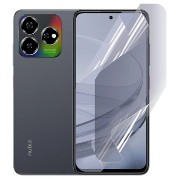 Антишпион приватная плёнка гидрогелевая для ZTE Nubia V60 противоударная на зте нубия в 60 прозрачная