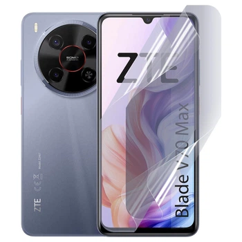 Плёнка гидрогелевая для ZTE Nubia V70 Max глянцевая противоударная на зте нубия в 70 макс прозрачная