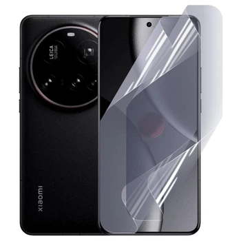 Плёнка гидрогелевая для Xiaomi 15 Ultra глянцевая противоударная на сяоми 15 ультра прозрачная