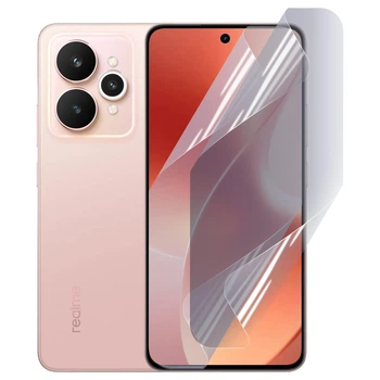 Плёнка гидрогелевая для Realme 15 МАТОВАЯ противоударная на реалми 15 прозрачная