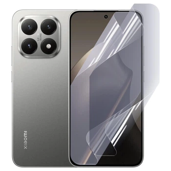 Антишпион приватная плёнка гидрогелевая для Xiaomi 15T противоударная на сяоми 15t прозрачная