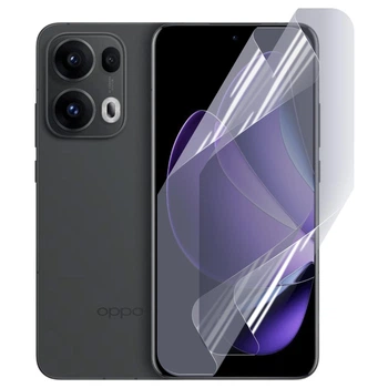 Антишпион приватная плёнка гидрогелевая для Oppo Reno 13 5G противоударная на оппо рено 13 5g прозрачная