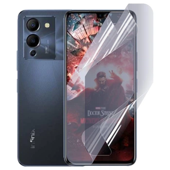 Антишпион приватная плёнка гидрогелевая для Infinix Note 12 Turbo противоударная на инфиникс нот 12 turbo прозрачная