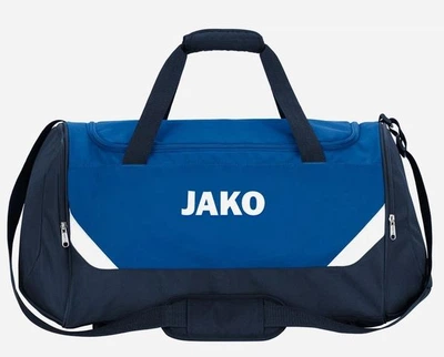 Сумка спортивная JAKO Iconic 28л 32х65х30см blue/dark blue