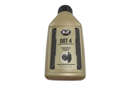 Тормозная жидкость K2 Turbo Brake Fluid DOT-4, 0.5 л (62711)