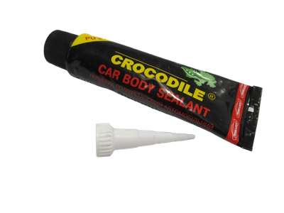 Герметик для швов 60мл CROCODILE полиуретановый черный (61414)