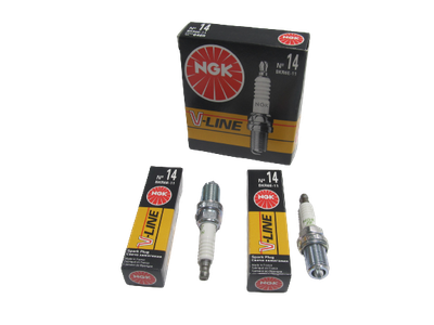 Свечи Зажигания NGK V-Line 14 16V Ланос Авео Лачетти Нексия 4шт BKR6E-11 (34377)