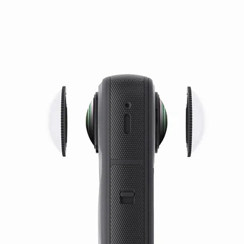 Защитные линзы Insta360 X5 для объектива камеры олеофобные Telesin S5-FLT-39-TIS