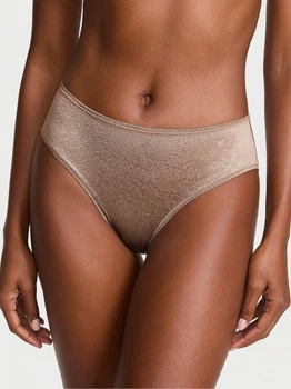 Трусики слипы женские Victoria's Secret 136897636 S Коричневые (1161872963)
