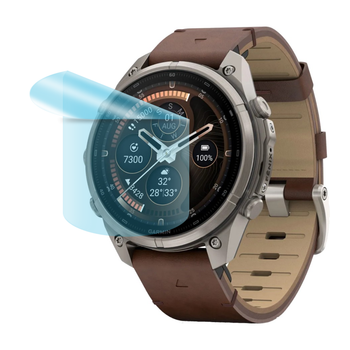 Защитная гидрогелевая пленка KitCut Watch на Garmin Fenix 9 Pro 47mm на экран (матовая)