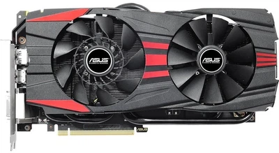Видеокарта ASUS GTX 960 2Gb Black Edition (GTX960-DC2OC-2GD5-BLACK) (GDDR5, 128 bit, PCI-E 3.0 x16) Б/у