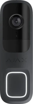 Inteligentny wideodzwonek Ajax DoorBell z kamerą i czujnikiem ruchu Graphite (4823114066153)