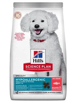 Сухий корм Hill's Science Plan Adult Small & Mini Hypoallergenic для собак із чутливим травленням з лососем 1,5 кг
