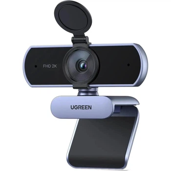 Вебкамера Ugreen CM717 Grey, 2K