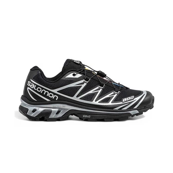 Кросівки чоловічі Salomon XT-6 GTX 'Black Silver' L47450600 45