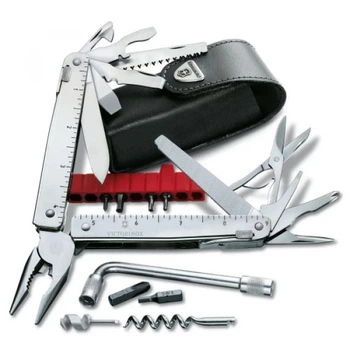 Нож Victorinox SwissTool X Plus Silver Leather (1049-Vx30338.L)