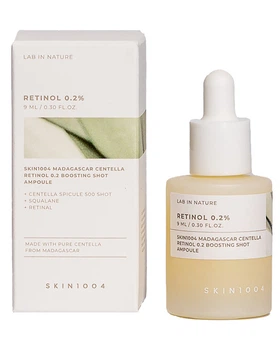 Антивікова ампула з ретинолом SKIN1004 Madagascar Centella Retinol 0,2 Boosting Shot Ampoule 9мл