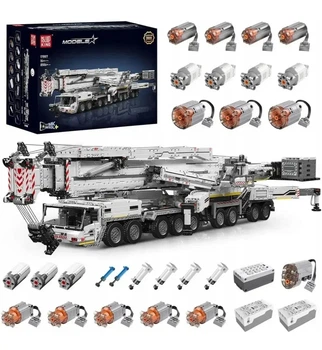 Конструктор Mould King 17007 кран LIEBHERR LTM 1200 (8506 деталей) с дистанционным управлением