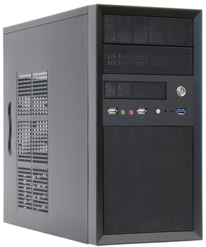 Корпус Chieftec CT-01B-OP Black (CT-01B-OP)