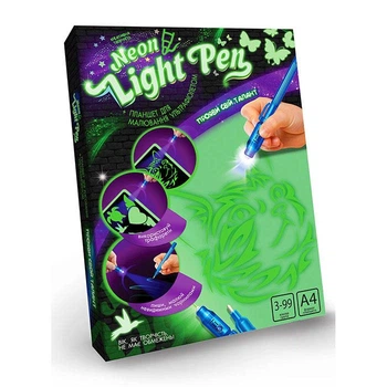 Набор творчества "NEON LIGHT PEN" укр
