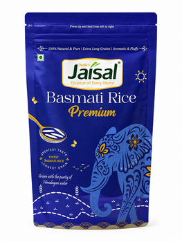 Рис басмати Premium Basmati Rice – индийский длиннозернистый рис, 1 кг