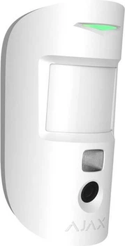 Бездротовий датчик руху Ajax MotionCam HDR PhOD Jeweller White (119282.310.WH1)