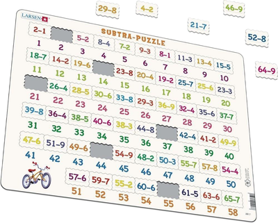 Puzzle Larsen Maxi Odejmowanie LA-AR7 (7023852115725)
