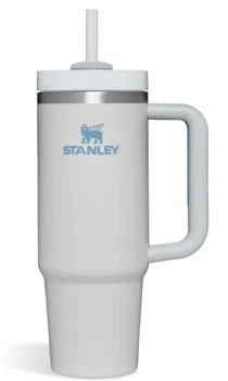Термокружка Stanley Quencher H2.O FlowState™ Tumbler з трубочкою і ручкою 1.18 л Сіра