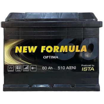 Аккумулятор автомобильный NEW FORMULA Optima 60Ah (+/-) (510EN) (5601103252)