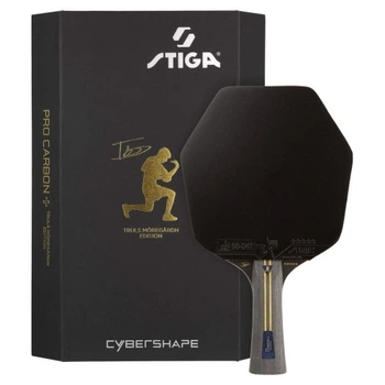 Ракетка для настольного тенниса Stiga Pro Carbon Plus Cybershape Truls Edition 5 Star FL (1215-1306-35) (932354) Stiga 932354 1070798