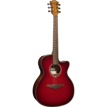 Электроакустическая гитара Lag Special Edition T-RED-ACE Red Burst (34240)