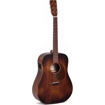 Электроакустическая гитара Sigma 15 Series DM-15E-AGED Fishman Presys II (31761)