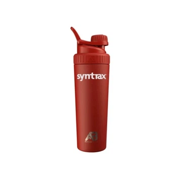Стальной шейкер Syntrax Steel Aerobottle 946ml (Red)