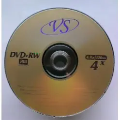 Оптичний диск VS RW 4, 4,7 GB, 4x, 50 шт.