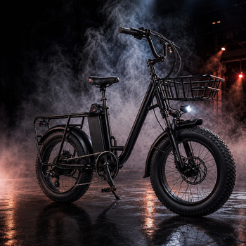 Велосипед з електроприводом 20" ST IronWolf 48B 13А*ч 1000Вт чорний 45км-запас ходу