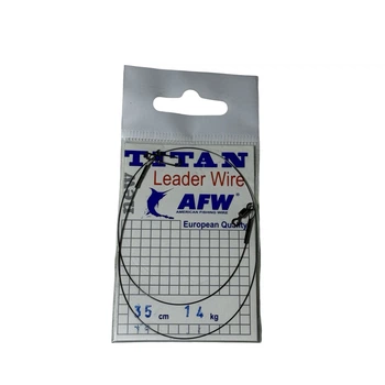 Поводок AFW Titan ОРИГІНАЛ 35см 14кг (1шт/пачка),2700000047347