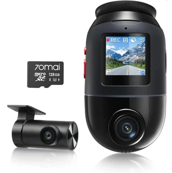 Відеореєстратор для авто 70mai X800-2 Omni + RC14 Rear Camera Set (комплект з 2 камерами)