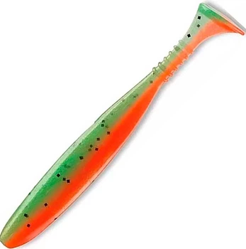 Силікон Daiwa Tournament D`Fin 75 mm 10 pc Green/Orange (1102-16502-608)