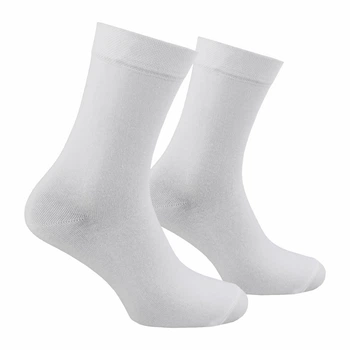 Шкарпетки Premier Socks, класичні, однотоні, Білі, розм. 36-39
