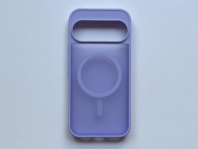 Чехол WAVE MATTE COLOR для Google Pixel 10 c Magnetic Ring светло-фиолетовый силикон +пластик, поддержка беспроводной зарядки