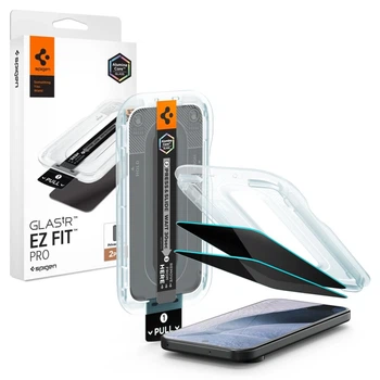 Защитное стекло Spigen Glas.tR EZ Fit Pro AC для Google Pixel 10 | Pixel 11 Black (2 pack) (AGL11546)