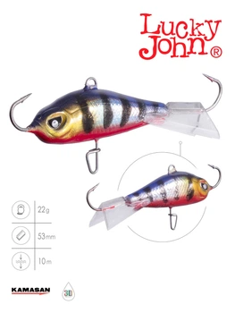 Балансир Lucky John BALTIC 5 50мм 22г морозостойкий пластик цвет 114