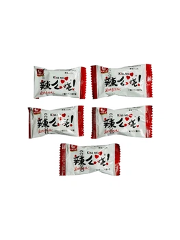 Набор латяо из 5 мини острых пластов с перцем Spicy Zhuangyuan Mini-Latiao White