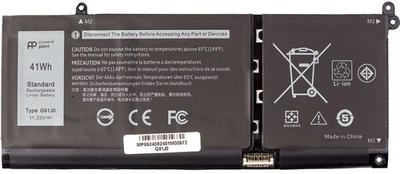 Акумулятор PowerPlant для ноутбуків Dell Latitude 3320 (G91J0) 11.25V 3467mAh (NB442157)