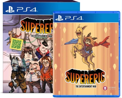 Гра PS4 SuperEpic: The Entertainment War (Blu-ray диск) (4260650744136)