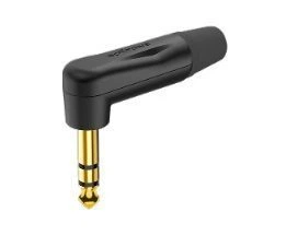 Роз'єм Roxtone PJ-3RX-BG Jack 6,3 plug (stereo) кутовий
