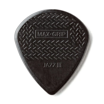 Медиатор Dunlop 471-P3S Nylon Jazz III Max-Grip Stiffo 1.38 mm (6 шт.)