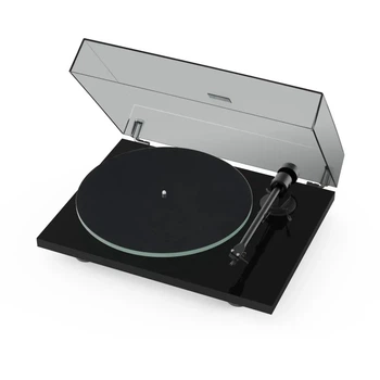 Виниловый проигрыватель с Bluetooth и фонокорректором Pro-Ject T1 EVO BT OM10 Piano