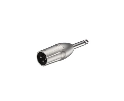 Переходник Roxtone RA-2X-MJM 6.3 Jack mono (папа) - XLR male (папа)