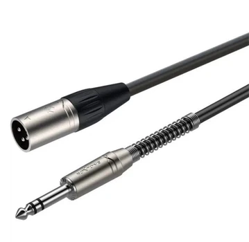 Балансный аудио кабель Jack 6.3 Stereo — XLR Male Roxtone SMX-J260-L75 7.5м